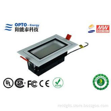 Aircraft aluminum 48W Rotating SamSung Led Ceiling Light 55